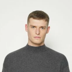 Pier One Hombre Jersey De Punto - Mottled Dark Grey -Ofertas Pier One Tienda 07d71882a37346279cd96346466ee486