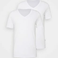 Pier One Hombre 2 PACK - Camiseta Básica - White 14 Pier One Hombre 2 PACK - Camiseta Básica - White -Ofertas Pier One Tienda 080dd0916ef948e18ad5bc64ef88608c