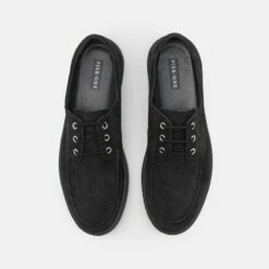Pier One Hombre LEATHER - Zapatillas - Black -Ofertas Pier One Tienda 09f1267b07aa4ac6ab0bab0394162ae4