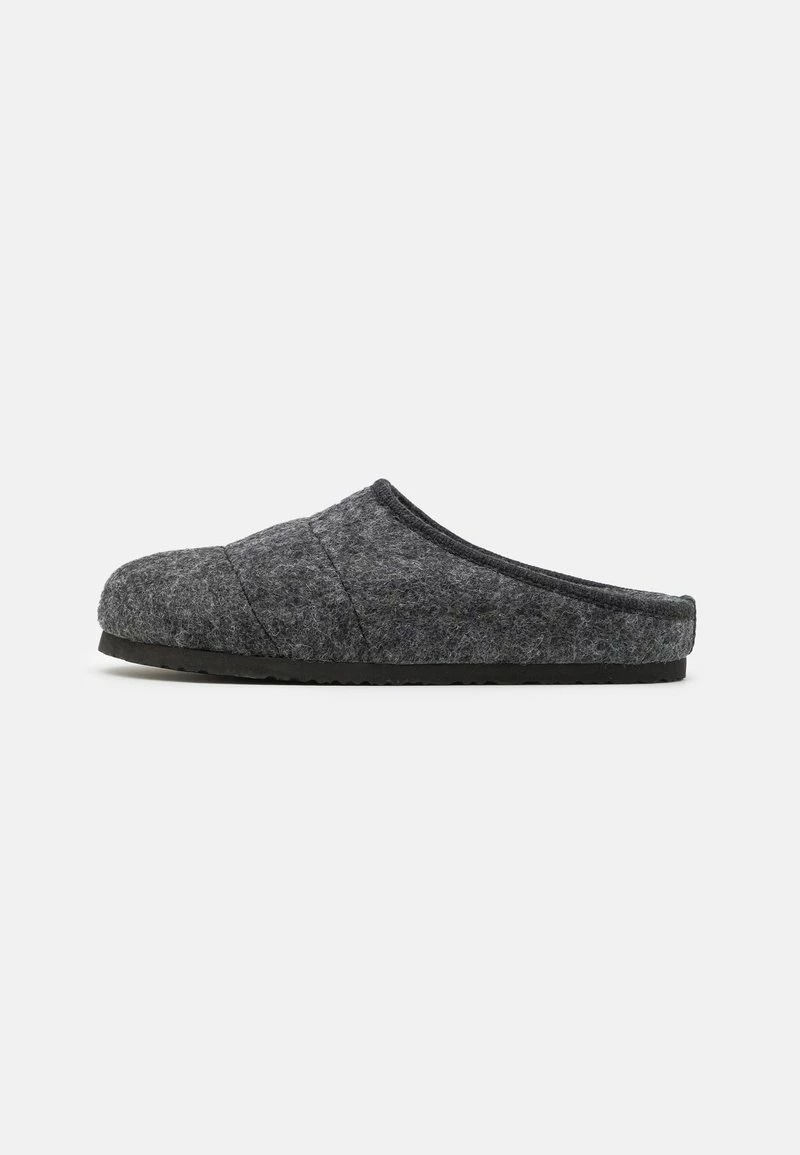 Pier One UNISEX - Pantuflas - Dark Grey, Hombre 3 Pier One UNISEX - Pantuflas - Dark Grey, Hombre