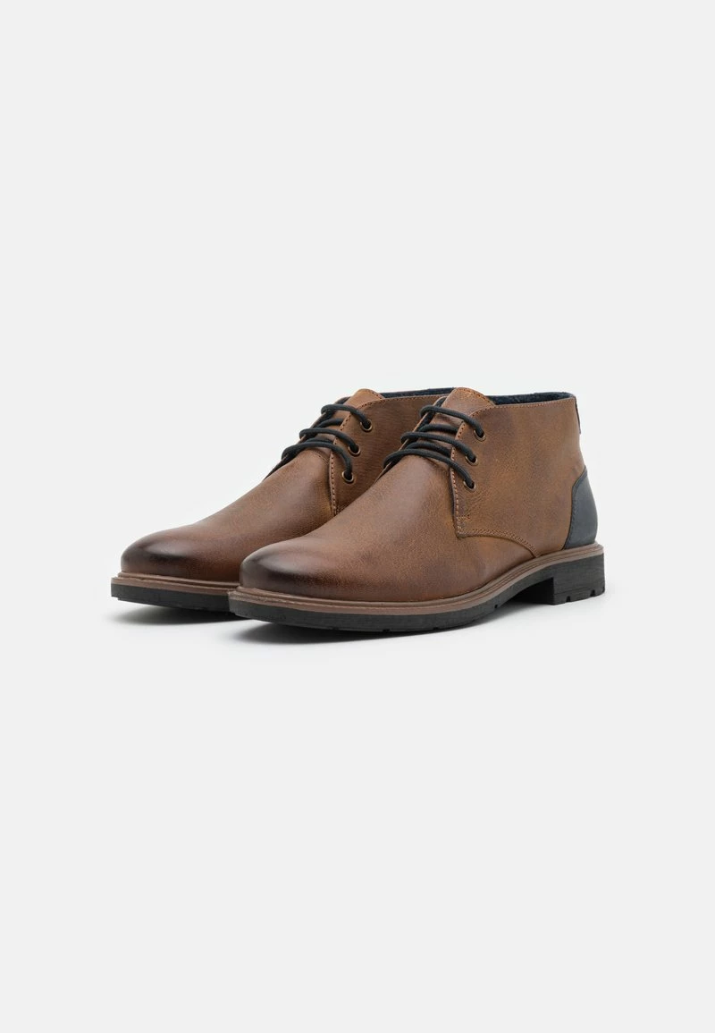 Pier One LEATHER - Zapatos Con Cordones - Camel, Hombre 4 Pier One LEATHER - Zapatos Con Cordones - Camel, Hombre - Imagen 2