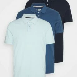 Pier One Hombre 3 PACK - Polo - Light Blue/blue/dark Blue -Ofertas Pier One Tienda 0ff6d1a0739145f6be830ca146804cdf