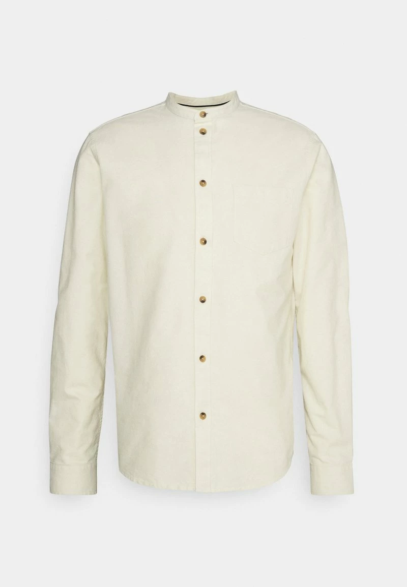 Pier One COLLAR OXFORD - Camisa - Off-white, Hombre 6 Pier One COLLAR OXFORD - Camisa - Off-white, Hombre - Imagen 4