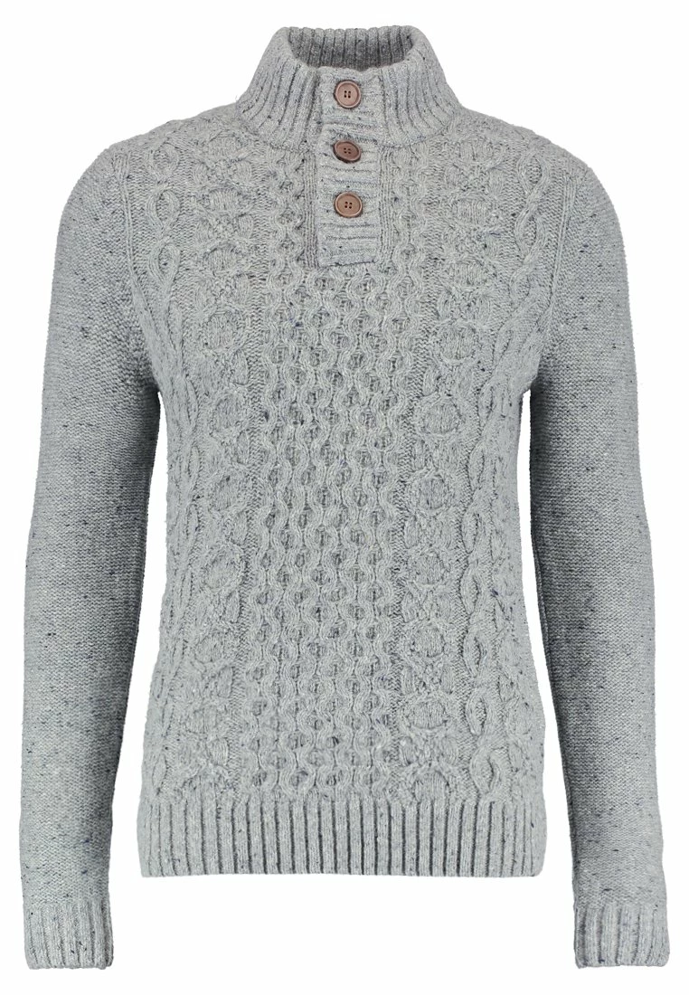 Pier One Hombre Jersey De Punto - Mottled Grey 7 Pier One Hombre Jersey De Punto - Mottled Grey - Imagen 5