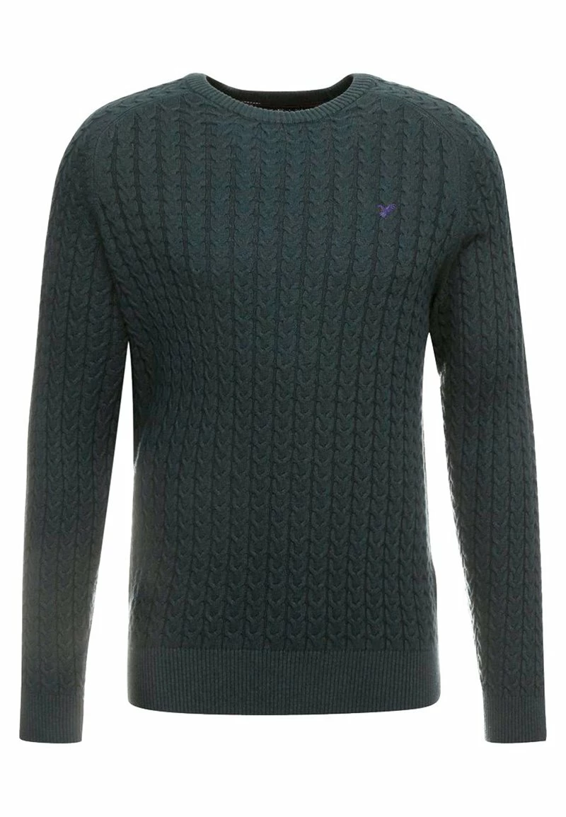 Pier One Hombre Jersey De Punto - Mottled Dark Green 6 Pier One Hombre Jersey De Punto - Mottled Dark Green - Imagen 4