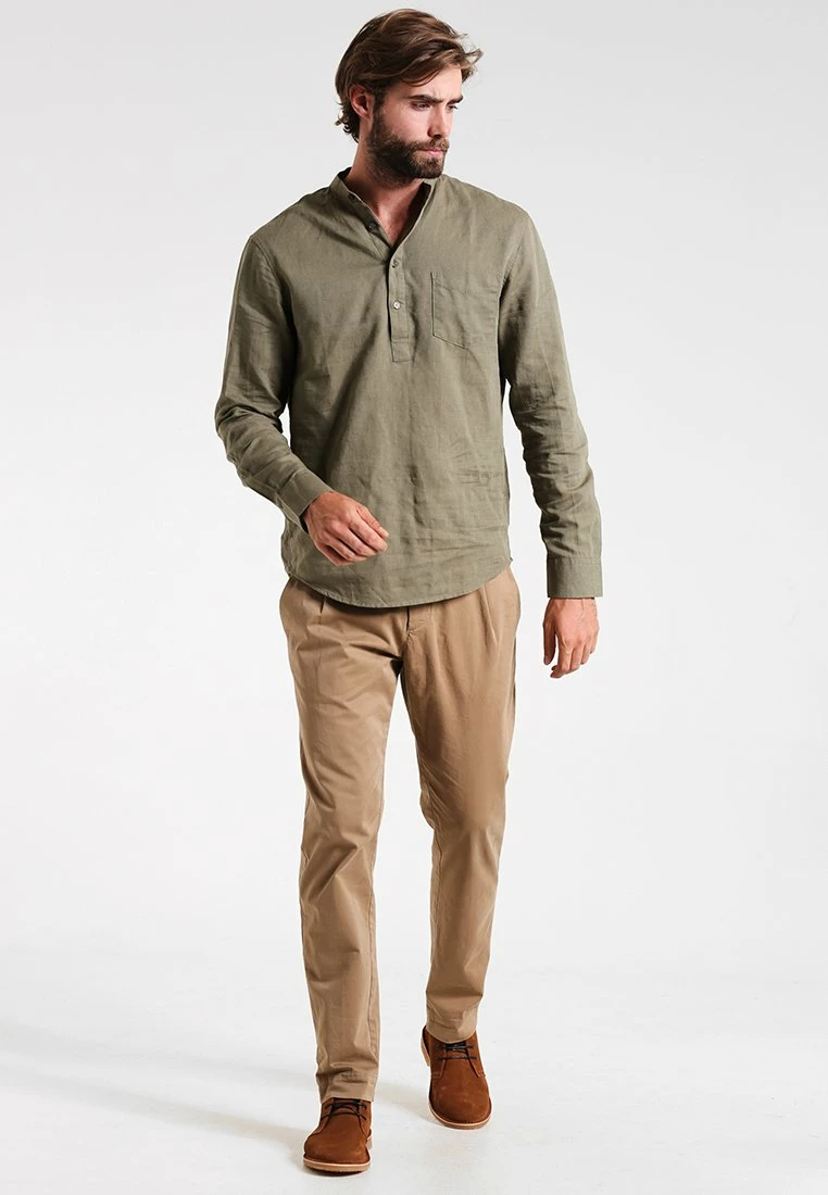 Pier One Hombre Camisa - Khaki 4 Pier One Hombre Camisa - Khaki - Imagen 2