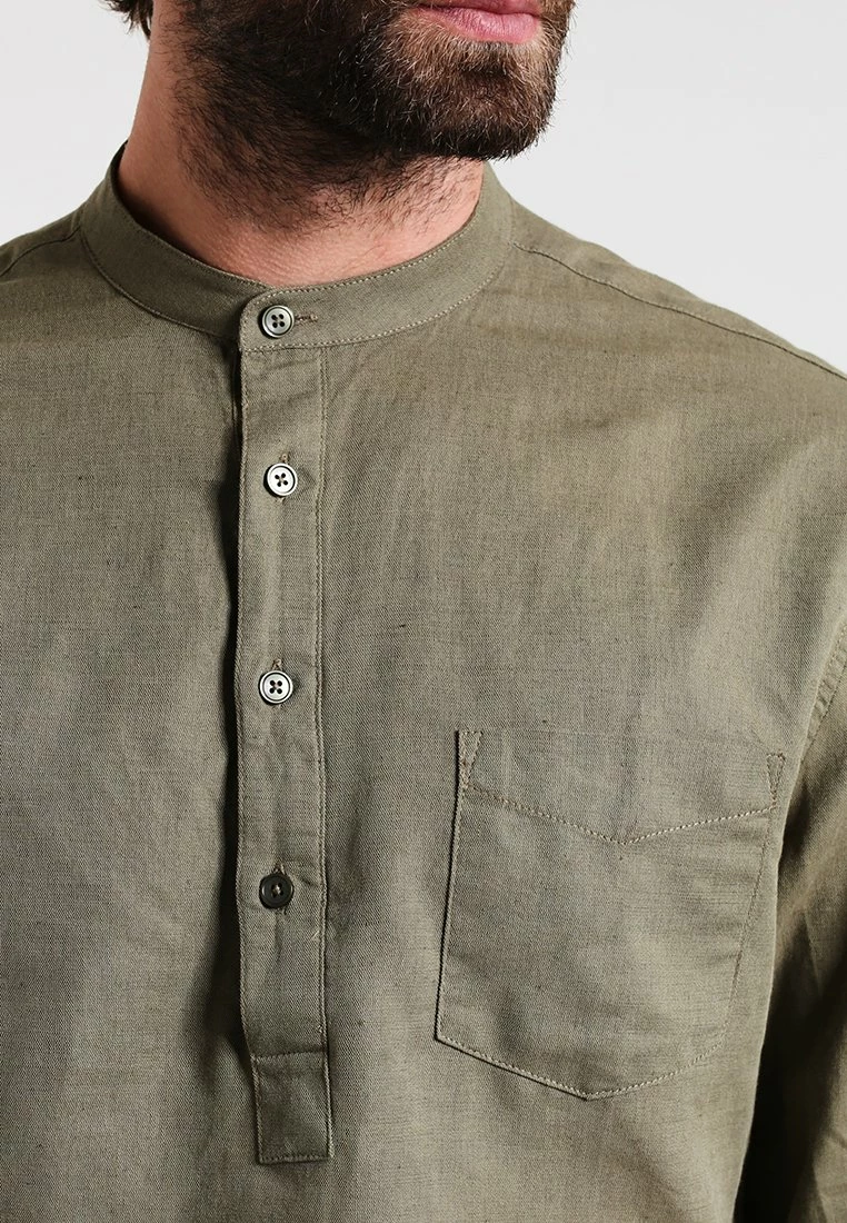 Pier One Hombre Camisa - Khaki 6 Pier One Hombre Camisa - Khaki - Imagen 4
