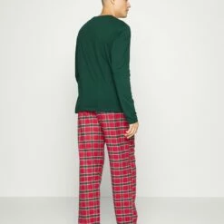 Pier One Hombre Pijama - Dark Green/red -Ofertas Pier One Tienda 2695334f1a2a4737bf6ab8c3dcee3d75