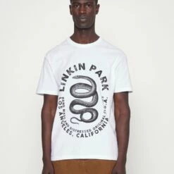 Pier One Hombre LINKIN PARK TEE - Camiseta Estampada - White