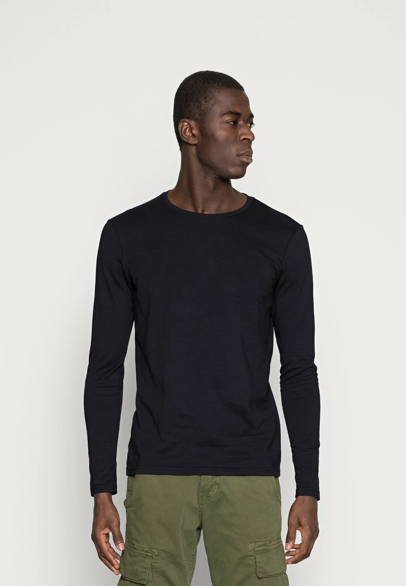 Pier One Hombre 2 PACK - Camiseta De Manga Larga - Black 4 Pier One Hombre 2 PACK - Camiseta De Manga Larga - Black - Imagen 2