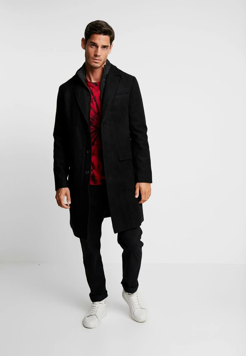 Pier One Abrigo Clásico - Black, Hombre 4 Pier One Abrigo Clásico - Black, Hombre - Imagen 2