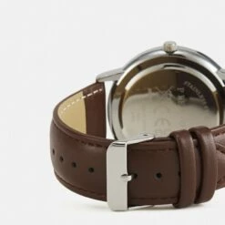 Pier One Unisexo Reloj - Brown/silvercoloured -Ofertas Pier One Tienda 3341245163d543af87734fa7b2a7fa9e