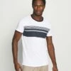 Pier One Hombre Camiseta Estampada - White -Ofertas Pier One Tienda 34b1ef6690534fc1b8e83f8af3e43a82