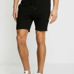 Pier One Hombre Pantalones Deportivos - Black