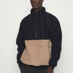 Pier One Hombre Forro Polar - Dark Blue/tan