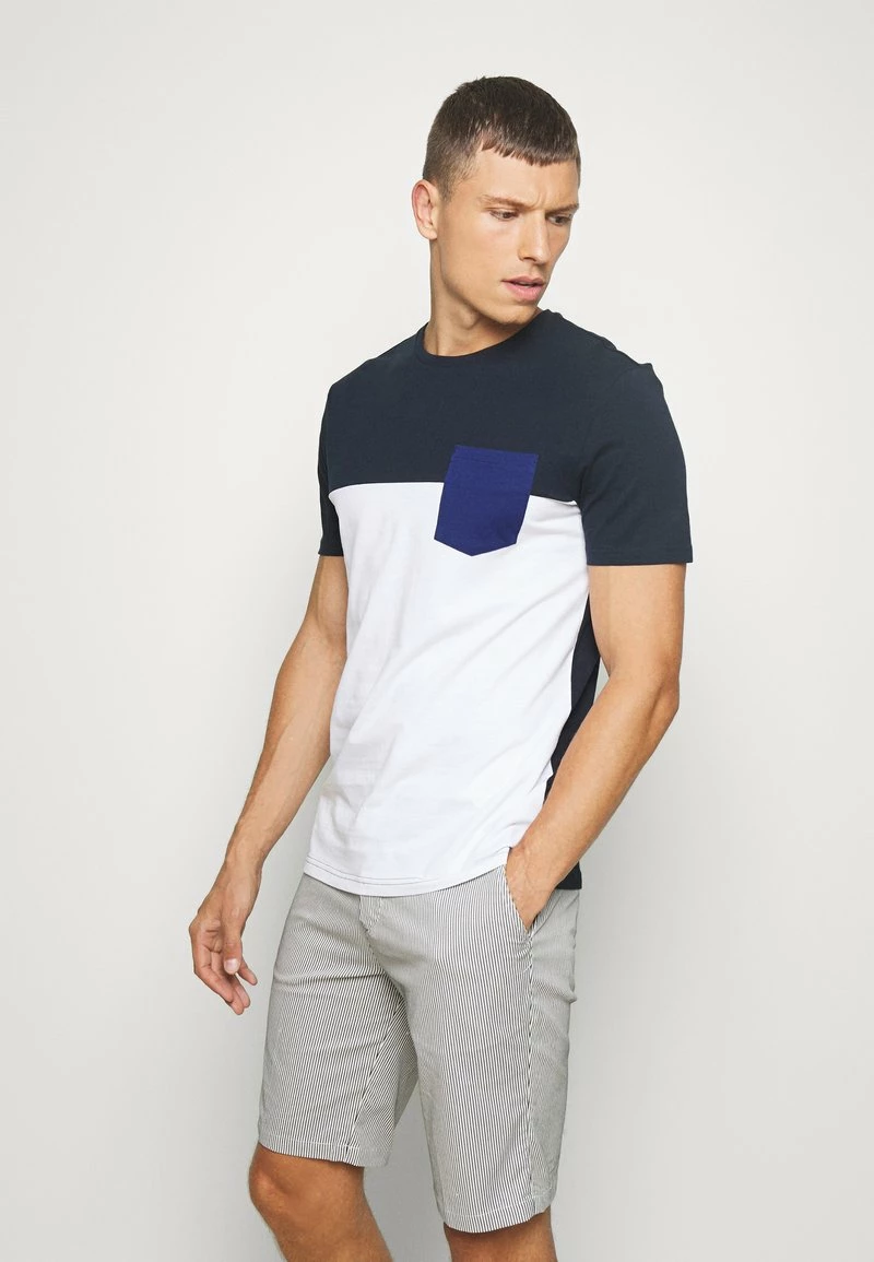 Pier One Hombre Camiseta Estampada - Dark Blue 3 Pier One Hombre Camiseta Estampada - Dark Blue