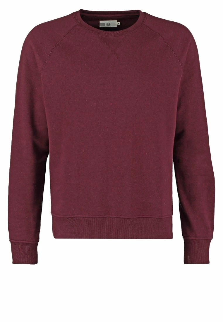Pier One Hombre Sudadera - Bordeaux Melange 8 Pier One Hombre Sudadera - Bordeaux Melange - Imagen 6