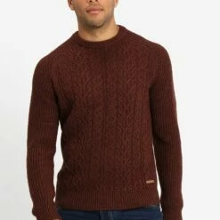 Pier One Hombre Jersey De Punto - Mottled Brown