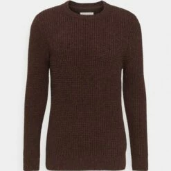 Pier One Hombre Jersey De Punto - Mottled Brown -Ofertas Pier One Tienda 4934c3af87184f3692eab756c691d022