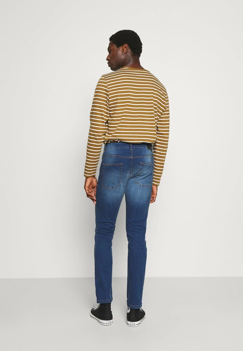 Pier One Vaqueros Slim Fit - Blue Denim, Hombre 5 Pier One Vaqueros Slim Fit - Blue Denim, Hombre - Imagen 3