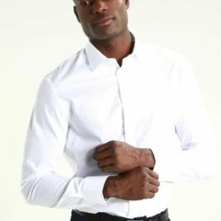 Pier One Hombre Camisa Elegante - White