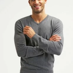 Pier One Hombre Jersey De Punto - Dark Grey Melange