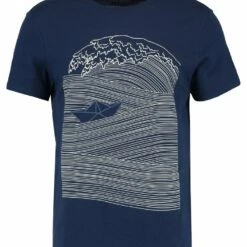 Pier One Hombre Camiseta Estampada - Dark Blue/white 11 Pier One Hombre Camiseta Estampada - Dark Blue/white -Ofertas Pier One Tienda 4cc9341a476c4defa398ea435414ecfc