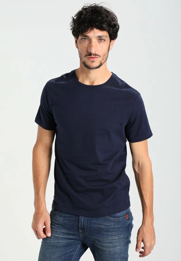 Pier One Hombre Camiseta Básica - Dark Blue 3 Pier One Hombre Camiseta Básica - Dark Blue