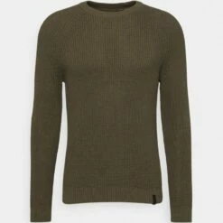 Pier One Hombre Jersey De Punto - Olive -Ofertas Pier One Tienda 56351586e23b418baa2eea92f1a644fa