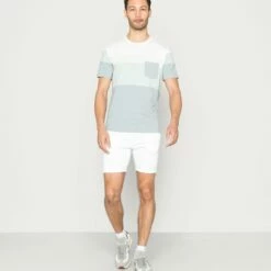 Pier One Hombre 2 PACK - Shorts - Black/white