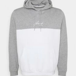 Pier One Hombre Jersey Con Capucha - Light Grey/white -Ofertas Pier One Tienda 5c964d129789410abd98cff9f15f6cec