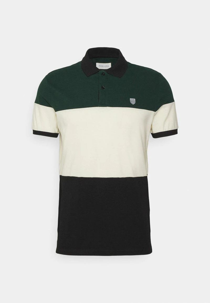 Pier One Hombre Polo - Green /white /black 6 Pier One Hombre Polo - Green /white /black - Imagen 4