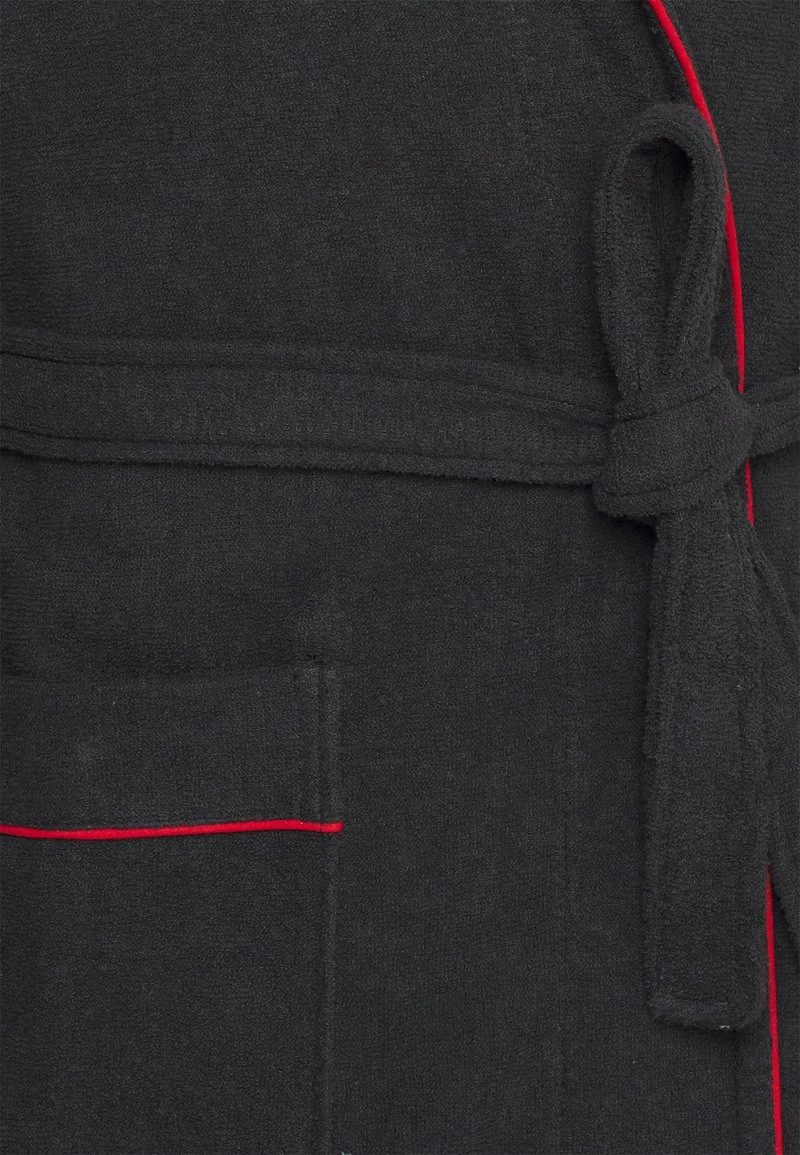 Pier One Hombre Albornoz - Black/red 5 Pier One Hombre Albornoz - Black/red - Imagen 3