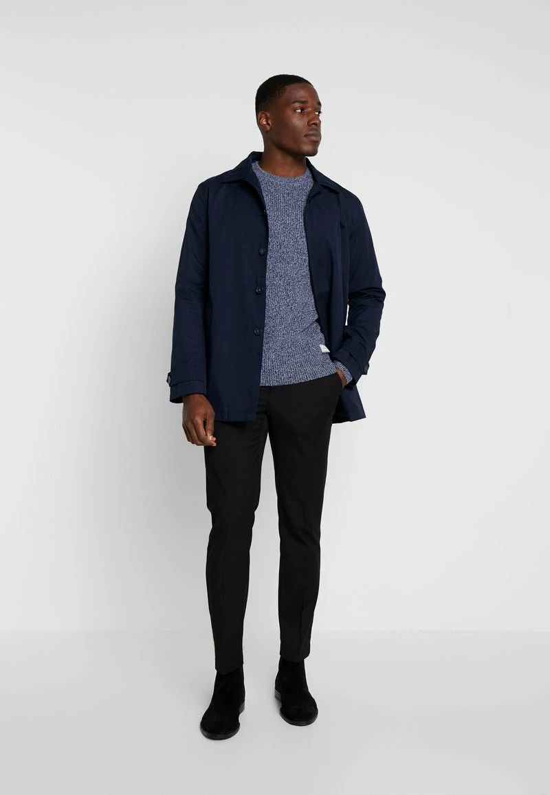 Pier One Hombre MULTICOLOUR HALF CARDIGAN JUMPER - Jersey De Punto - Mottled Blue 4 Pier One Hombre MULTICOLOUR HALF CARDIGAN JUMPER - Jersey De Punto - Mottled Blue - Imagen 2