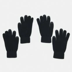 Pier One Hombre 2 PACK - Guantes - Black