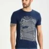 Pier One Hombre Camiseta Estampada - Dark Blue/white 2 Pier One Hombre Camiseta Estampada - Dark Blue/white -Ofertas Pier One Tienda 64dcfa08cf144e349da187221da4b0a4