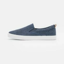 Pier One Unisexo UNISEX - Zapatillas - Blue Denim