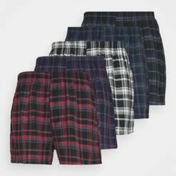Pier One Hombre 5 PACK - Boxer - Black /dark Blue /dark Green