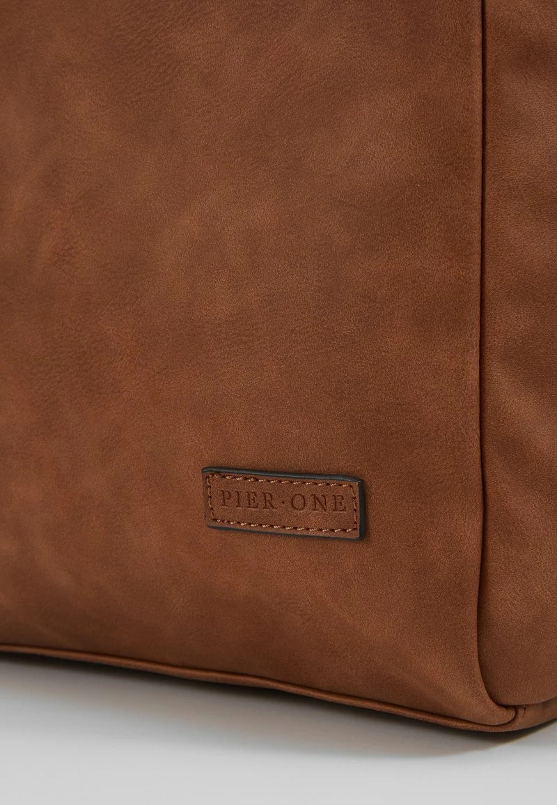 Pier One Unisexo UNISEX - Mochila - Brown/black 10 Pier One Unisexo UNISEX - Mochila - Brown/black - Imagen 8