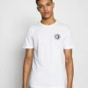 Pier One Hombre SUN MOON TEE - Camiseta Estampada - White -Ofertas Pier One Tienda 6ca935f4c0224323b689df1f6faeeb74