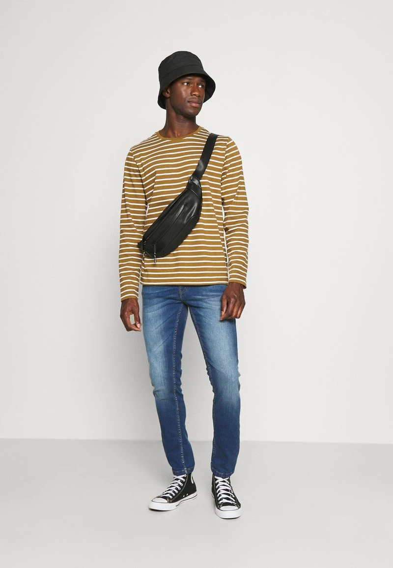 Pier One Vaqueros Slim Fit - Blue Denim, Hombre 4 Pier One Vaqueros Slim Fit - Blue Denim, Hombre - Imagen 2