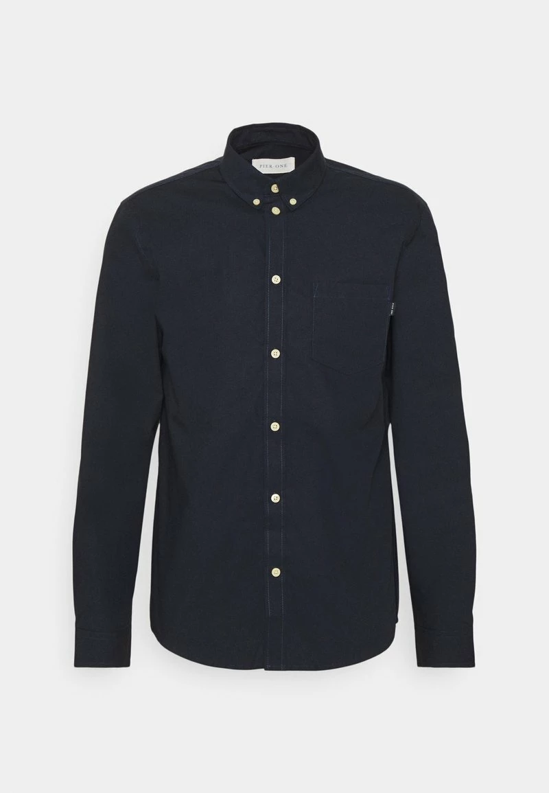 Pier One Hombre Camisa - Dark Blue 7 Pier One Hombre Camisa - Dark Blue - Imagen 5