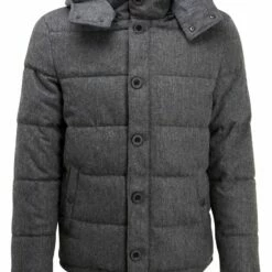 Pier One Hombre HOODED - Chaqueta De Invierno - Grey Melange -Ofertas Pier One Tienda 7454b54ee791466c972bb2db1401f09a
