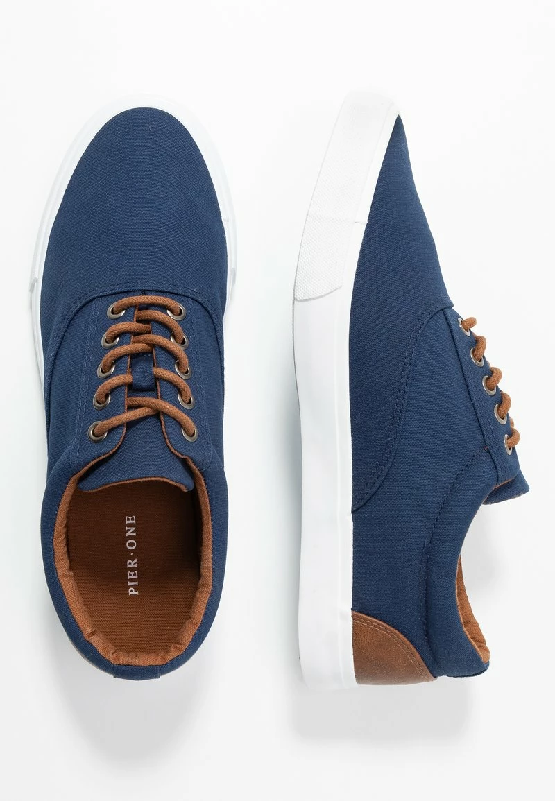 Pier One Hombre Zapatillas - Dark Blue 4 Pier One Hombre Zapatillas - Dark Blue - Imagen 2