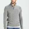Pier One Hombre Jersey De Punto - Mottled Grey -Ofertas Pier One Tienda 8e4b2e02df5e47518a521d432bec4158