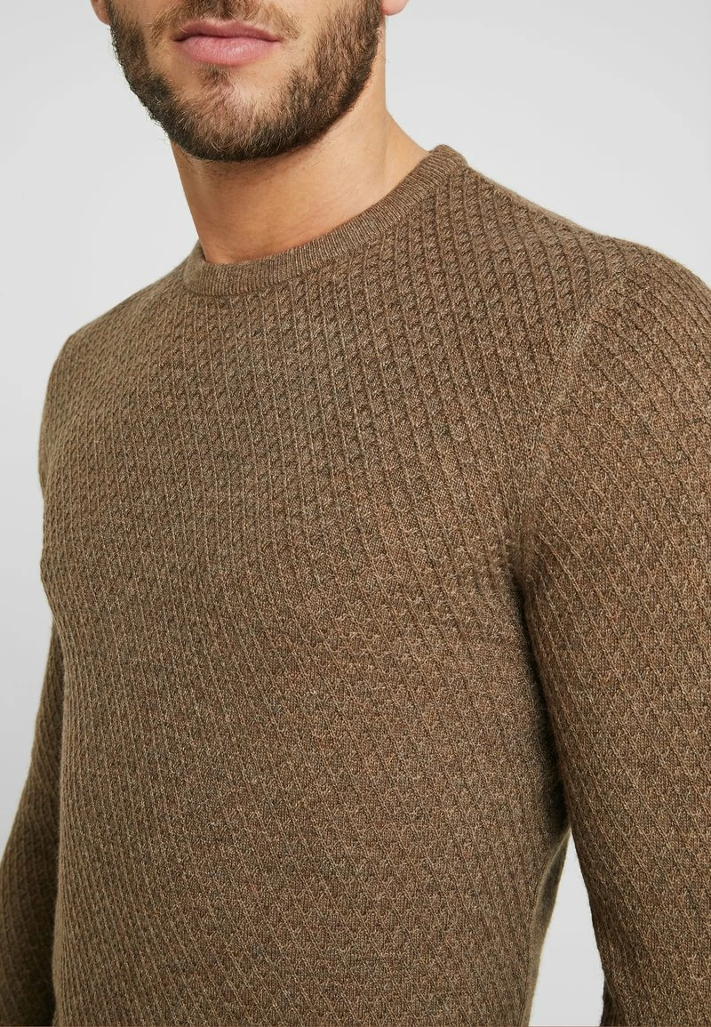 Pier One Hombre Jersey De Punto - Mottled Light Brown 7 Pier One Hombre Jersey De Punto - Mottled Light Brown - Imagen 5