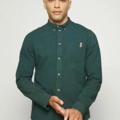 Pier One Hombre Camisa - Dark Green