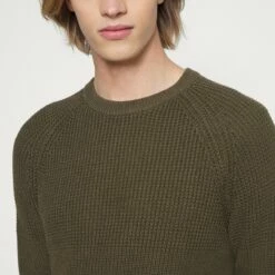 Pier One Hombre Jersey De Punto - Olive -Ofertas Pier One Tienda a07bd75f5e6b47ef9143061a73088481