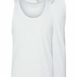 Pier One 2 PACK - Top - White, Hombre