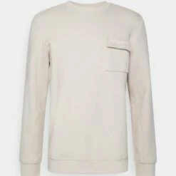 Pier One Hombre UNITED UTILITY CREW - Sudadera - Stone -Ofertas Pier One Tienda a80eb786c378485aa49c1b2a946a60c7